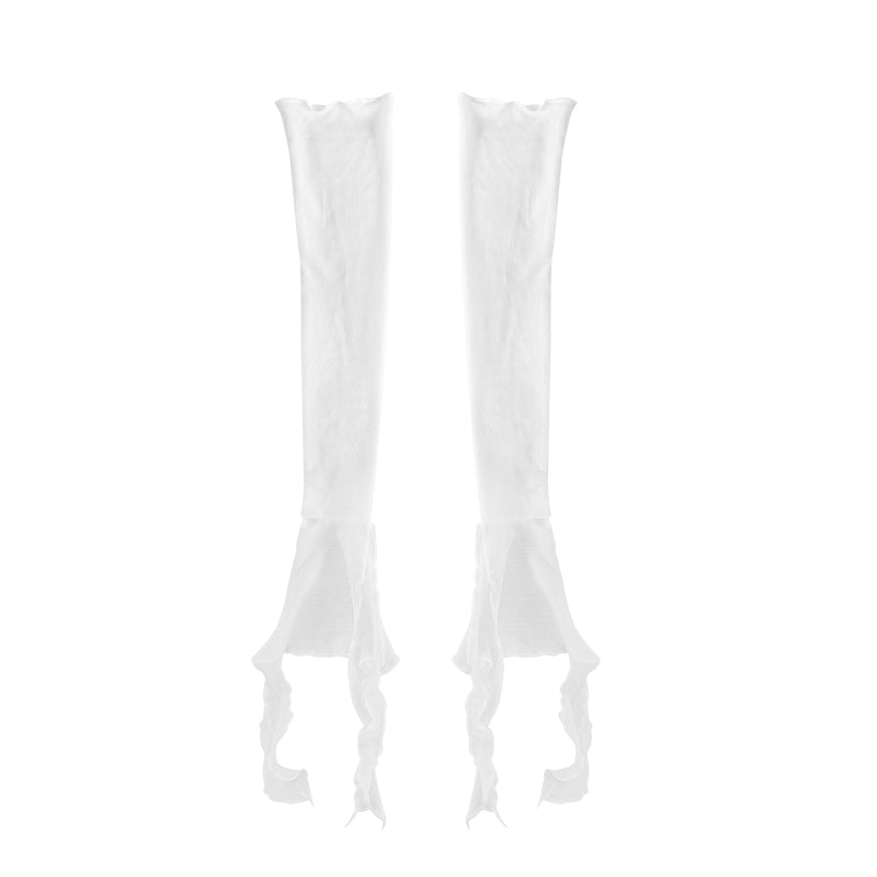 Butterfly Print Slit Tie-Strap Long Cheongsam Dress NA7768