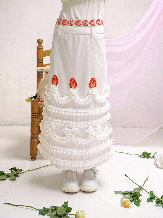 Layered Ruffle Cake Skirt NA8263