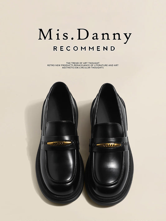 Ultra-Soft Lightweight Platform PU Leather Shoes NA8704