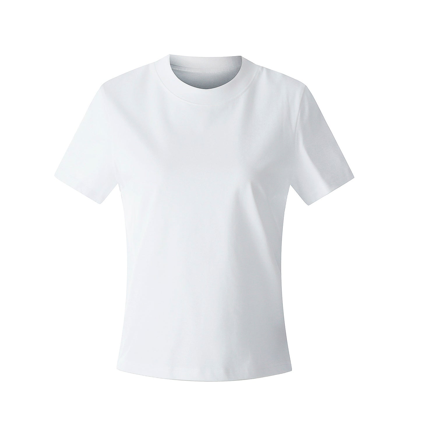 Plain Fitted Short Sleeve T-Shirt NA9178