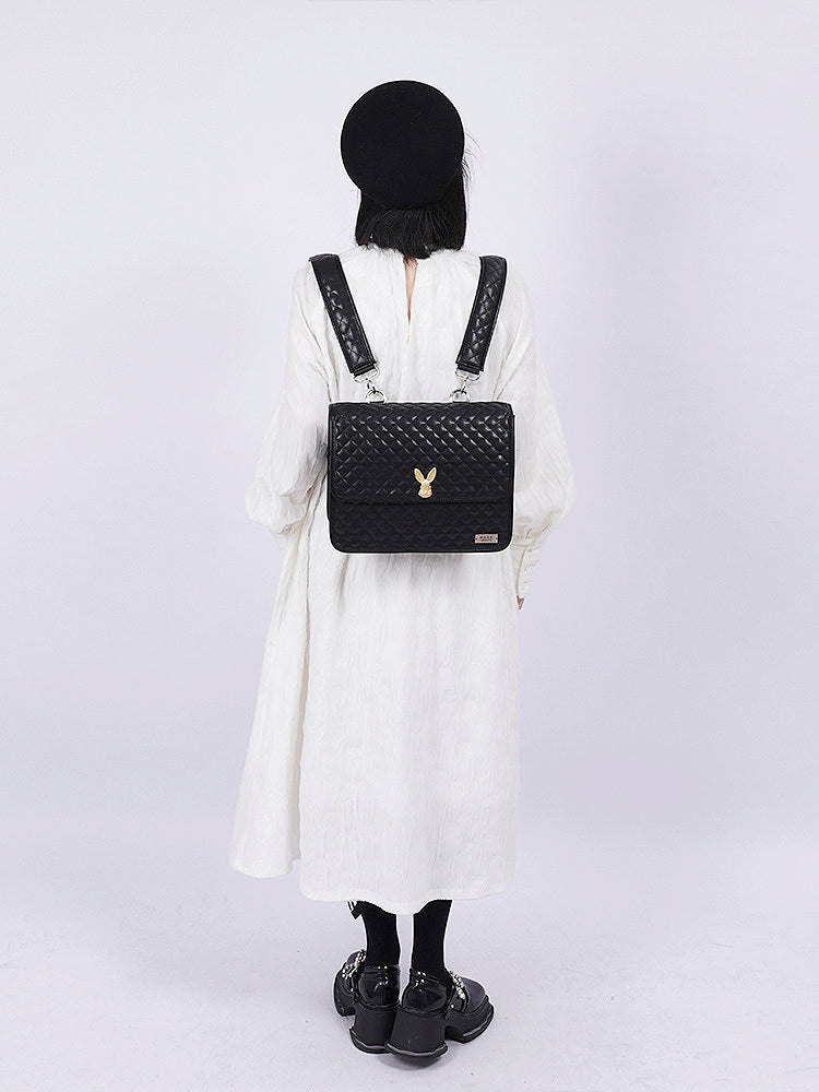 Quilted Mini Backpack NA8442