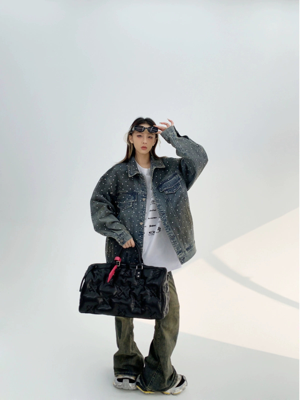 Heavyweight Oversized Denim Jacket NA2842