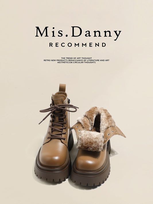 Warm Fleece Lining Ankle Boots NA8688