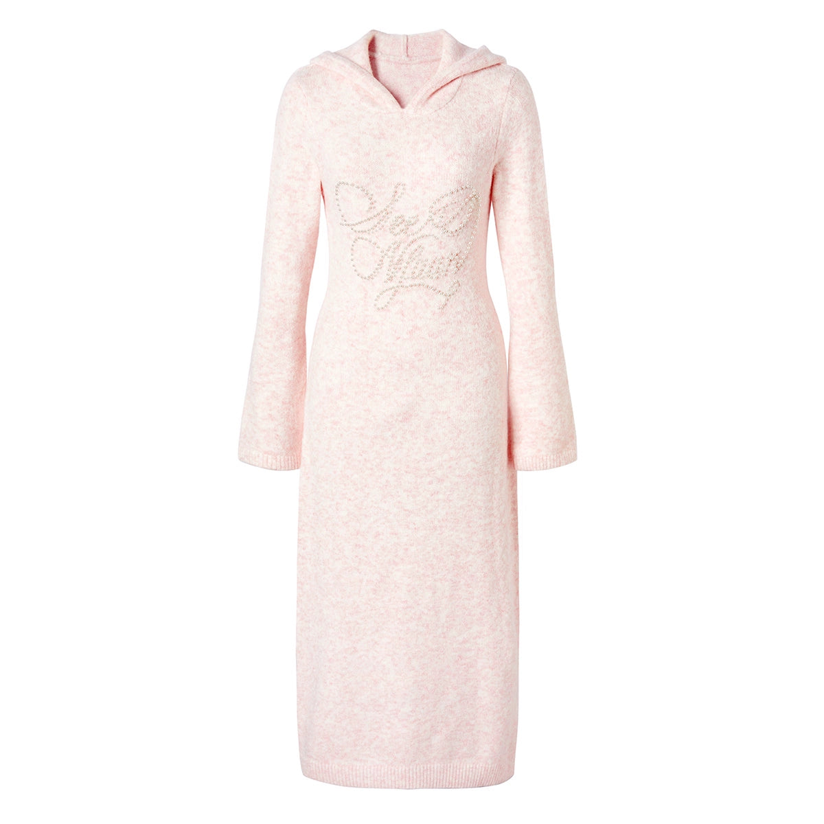 Hooded Long Sleeve Knit Dress NA6933