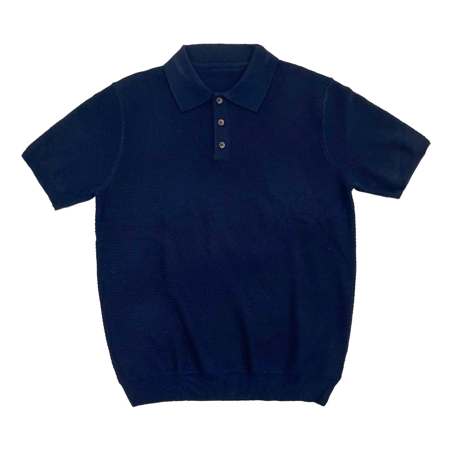 Blend Texture Polo Knit Polo Shirt NA9022