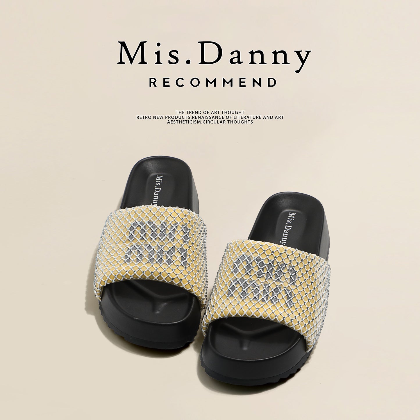 Mesh Strap Sporty Sandals NA8655