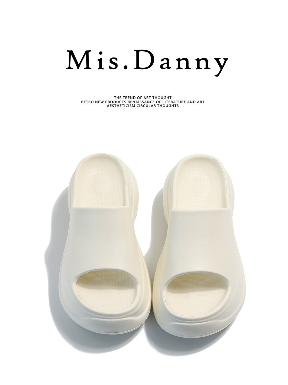 Chunky Sole Open-Toe Mules NA8651