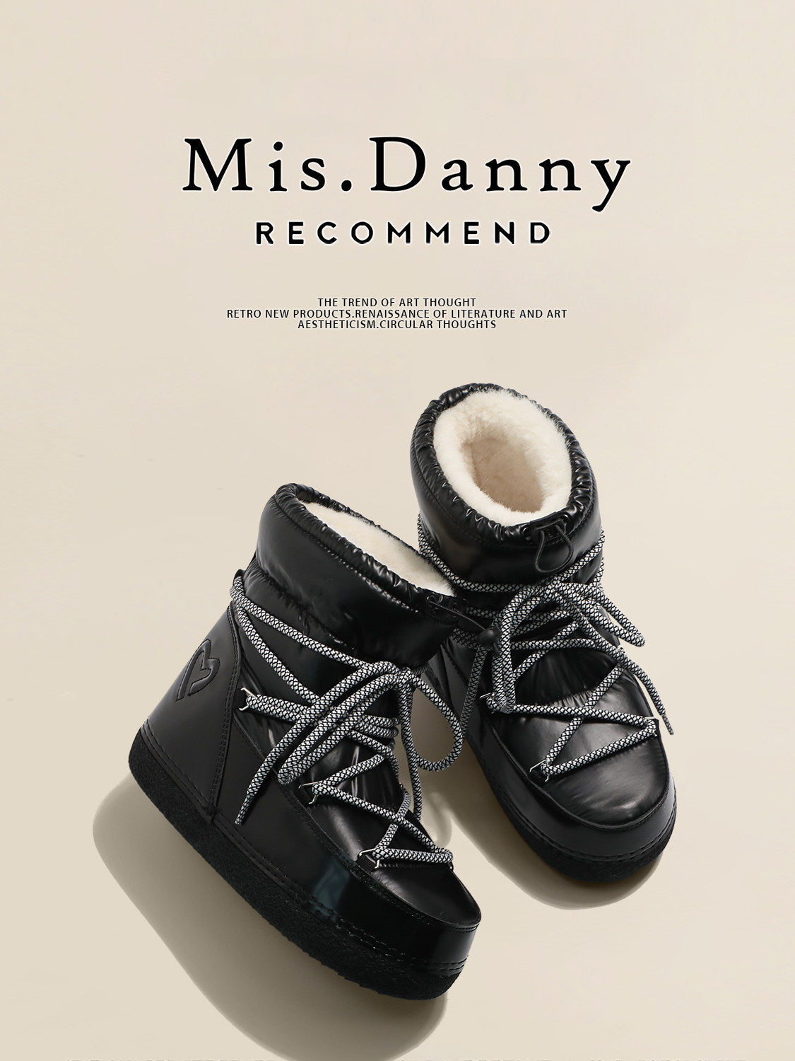 Waterproof Non-Slip Fleece Lining Boots NA8699