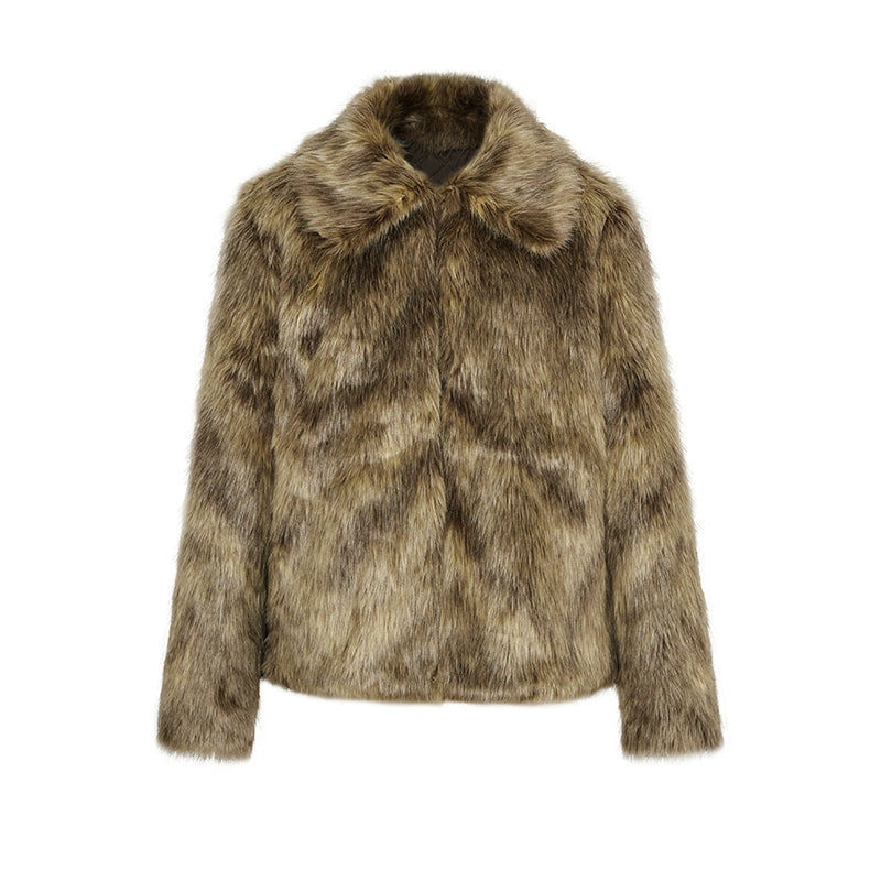 Fluffy Fake Fur Jacket NA7191