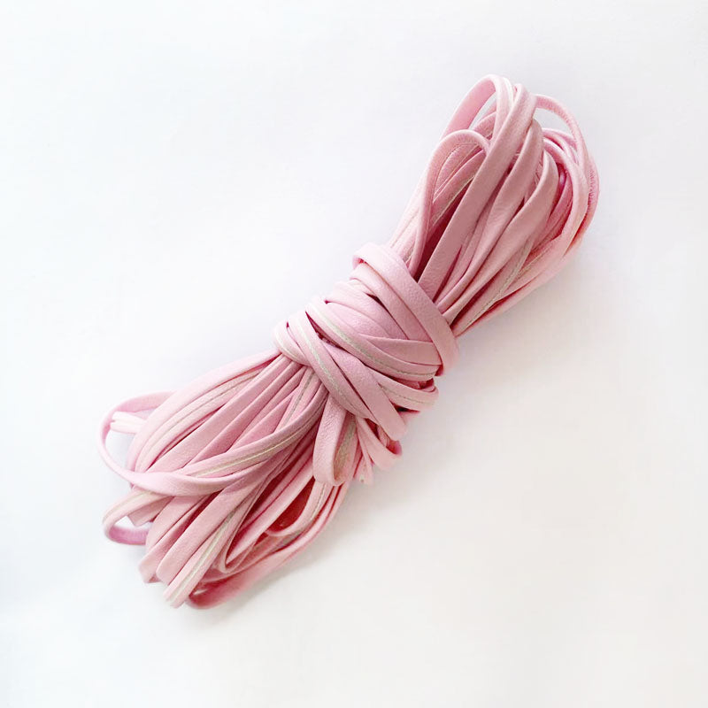 Tie-Strap Double-Waist Wide Leg Denim Jeans & Belt NA7775