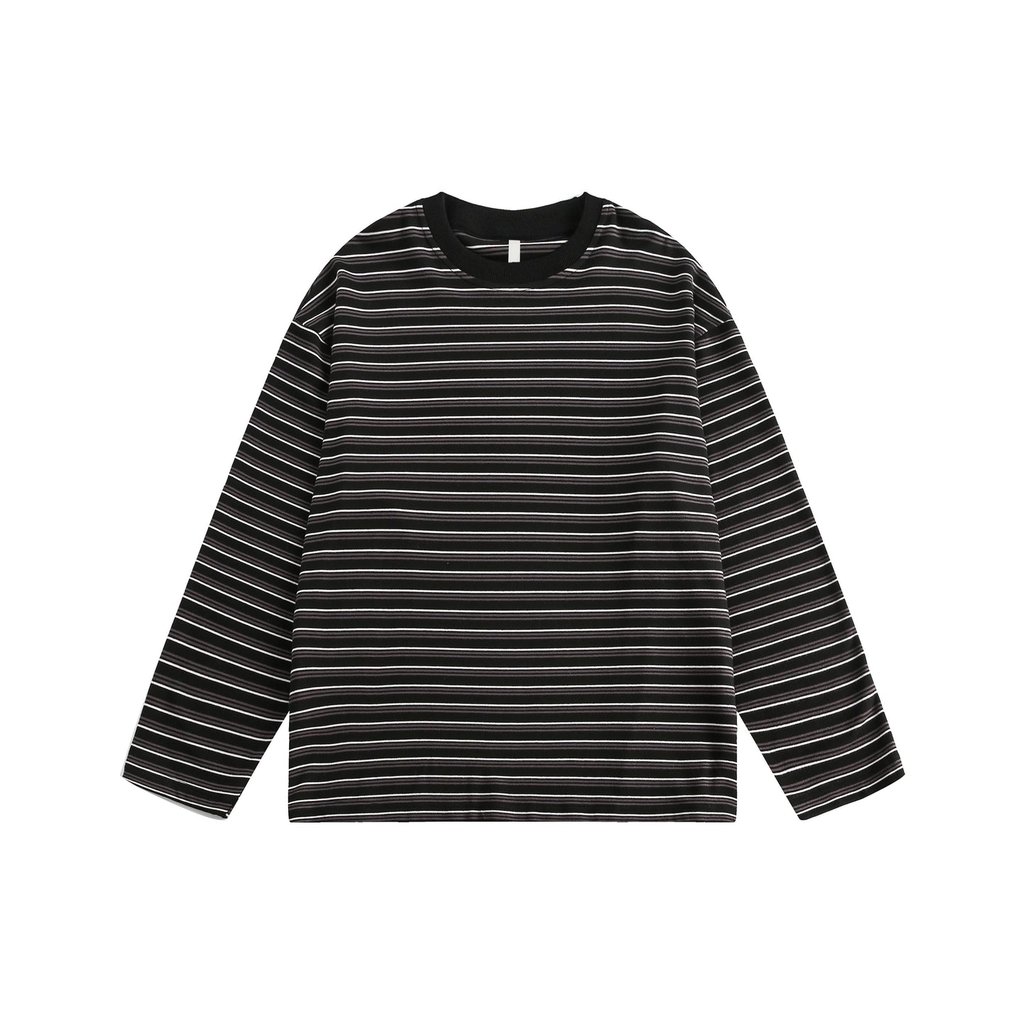 Contrast Stripe Long Sleeve T-Shirt NA9148