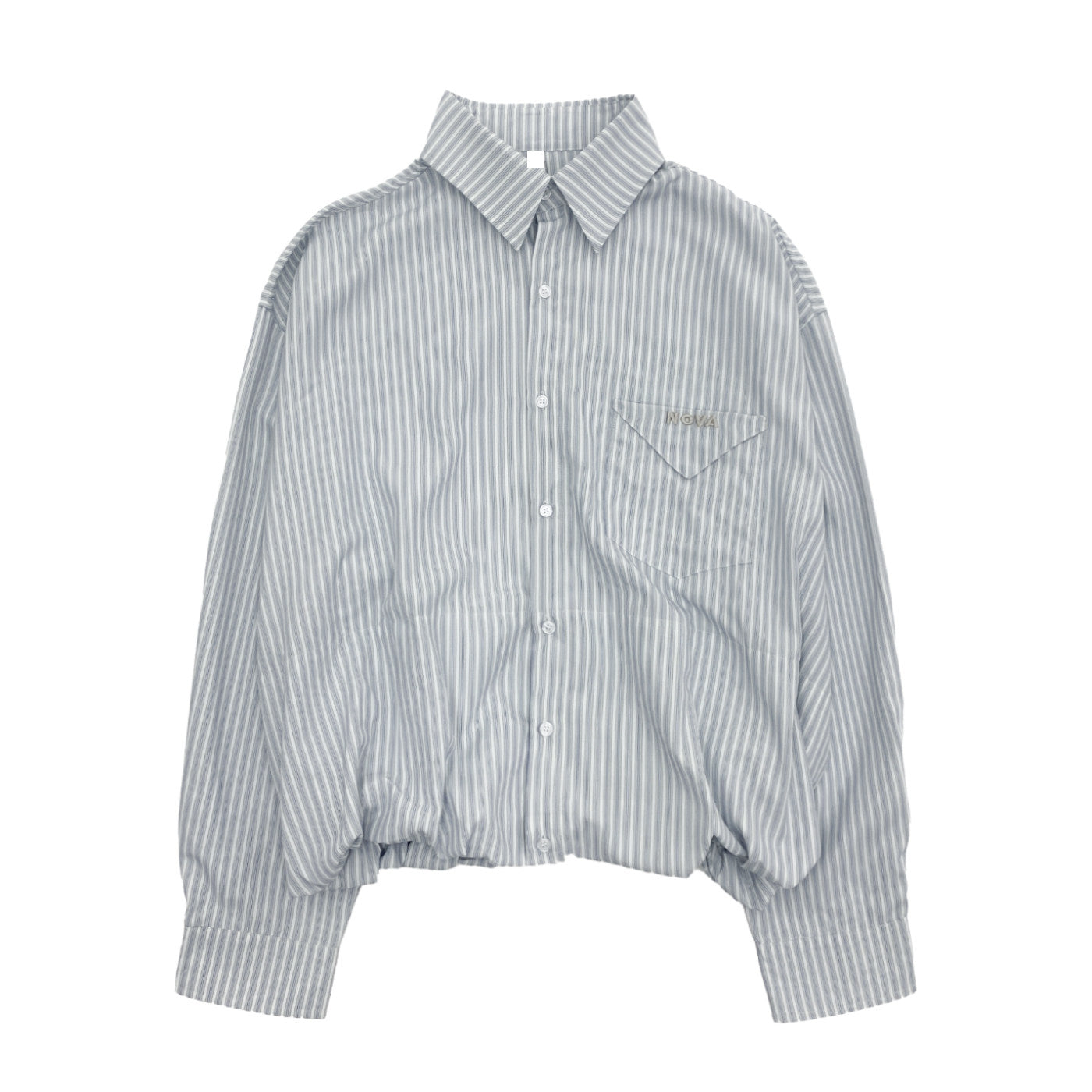 Stripe Oversize Long Sleeve Shirt NA9033