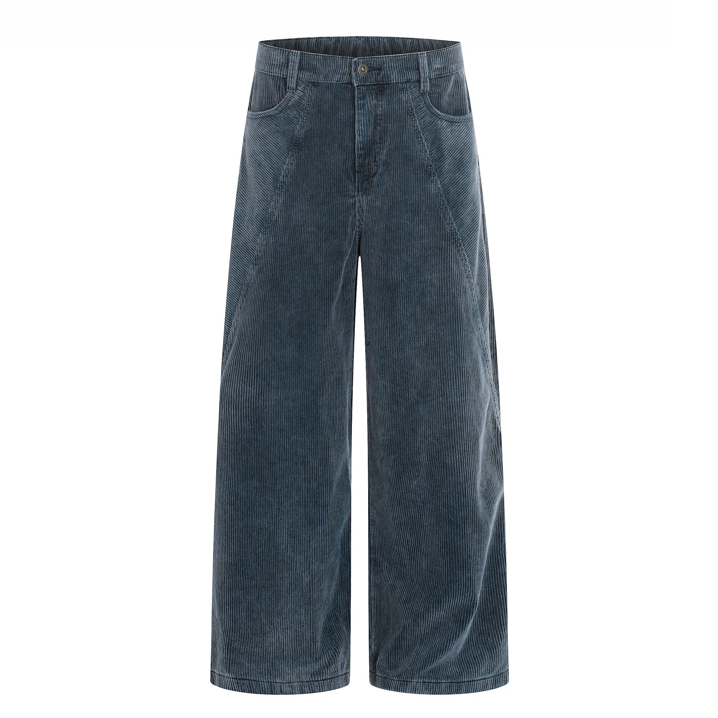 Corduroy High Waist Wide Leg Pants NA9087