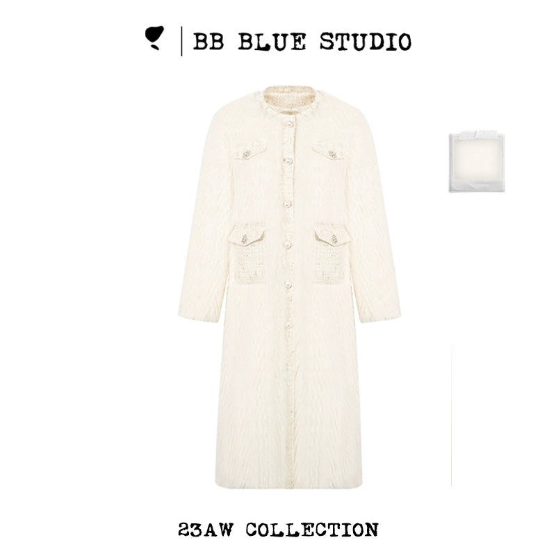 Pearl Fake Fur Coat NA7548