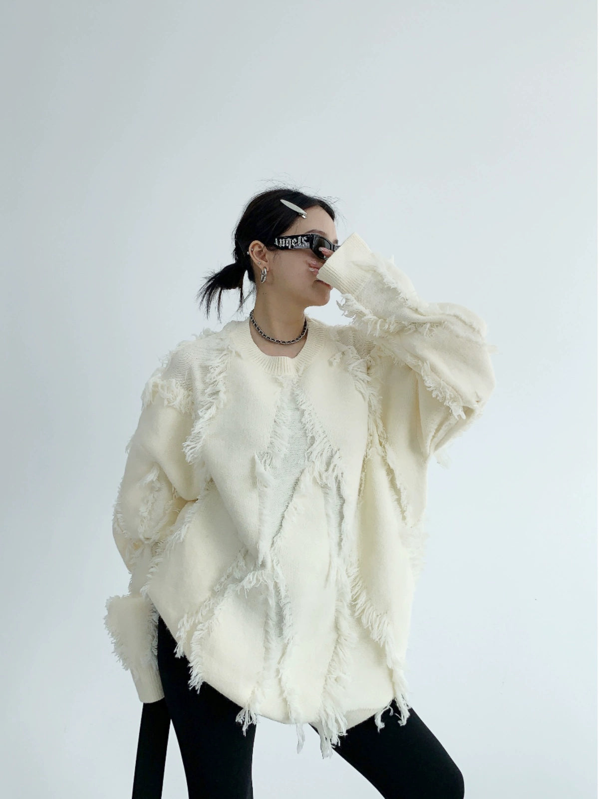 Oversized Thick Pullover Knit Sweater NA2813