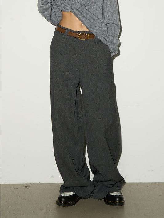 Pleats Wide Leg Pants NA9163