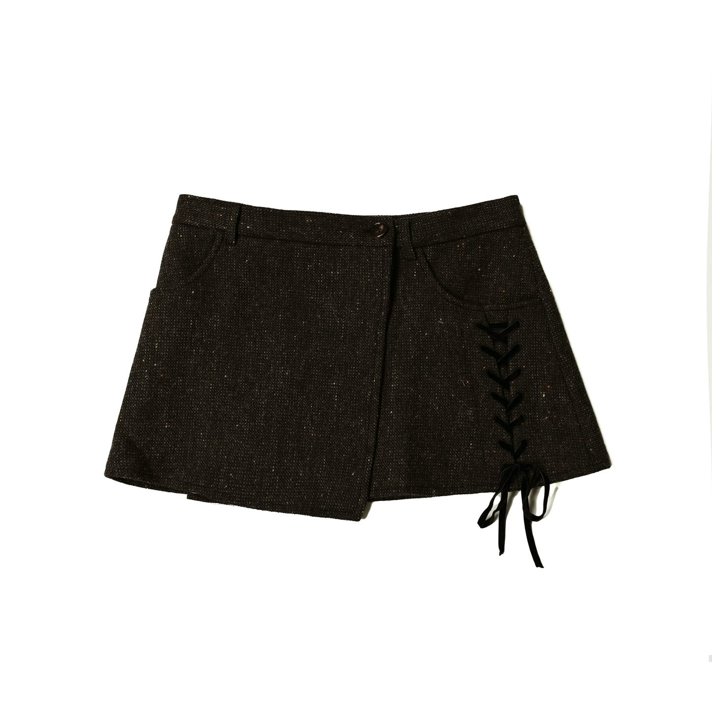 Asymmetric Design Short Slim Skirt NA1622
