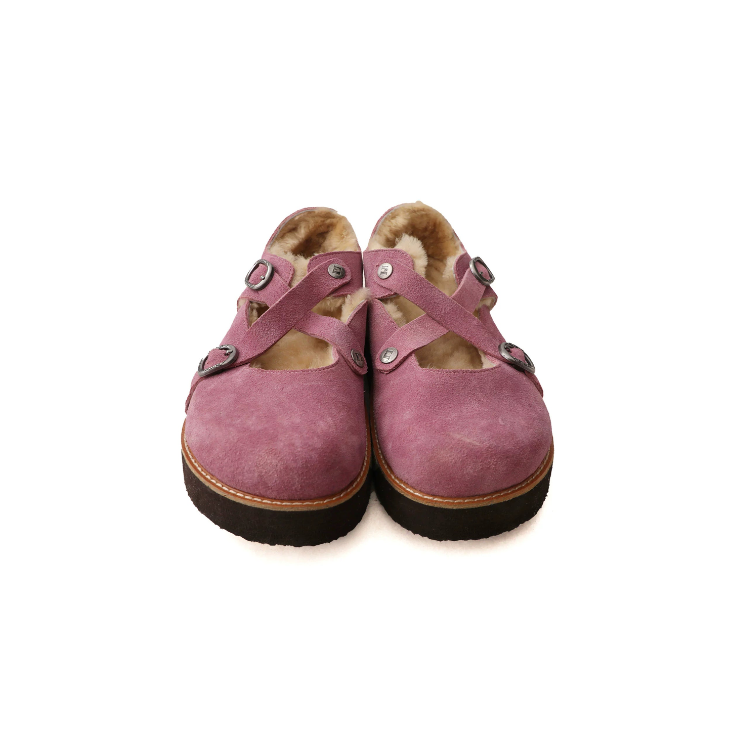 Cross Strap Suede Upper  Shoes NA1623