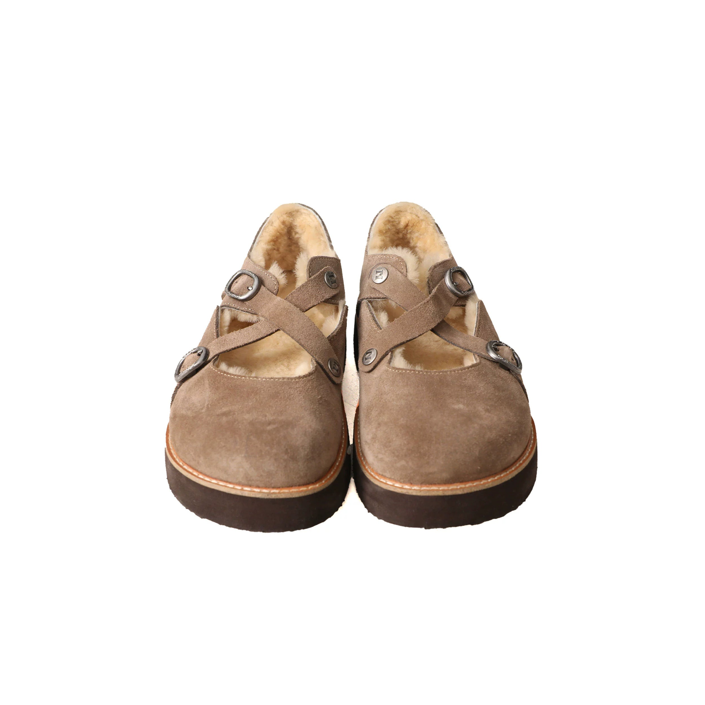 Cross Strap Suede Upper  Shoes NA1623