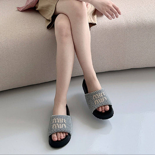 Mesh Strap Sporty Sandals NA8655