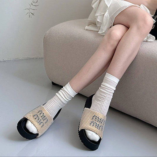 Mesh Strap Sporty Sandals NA8655