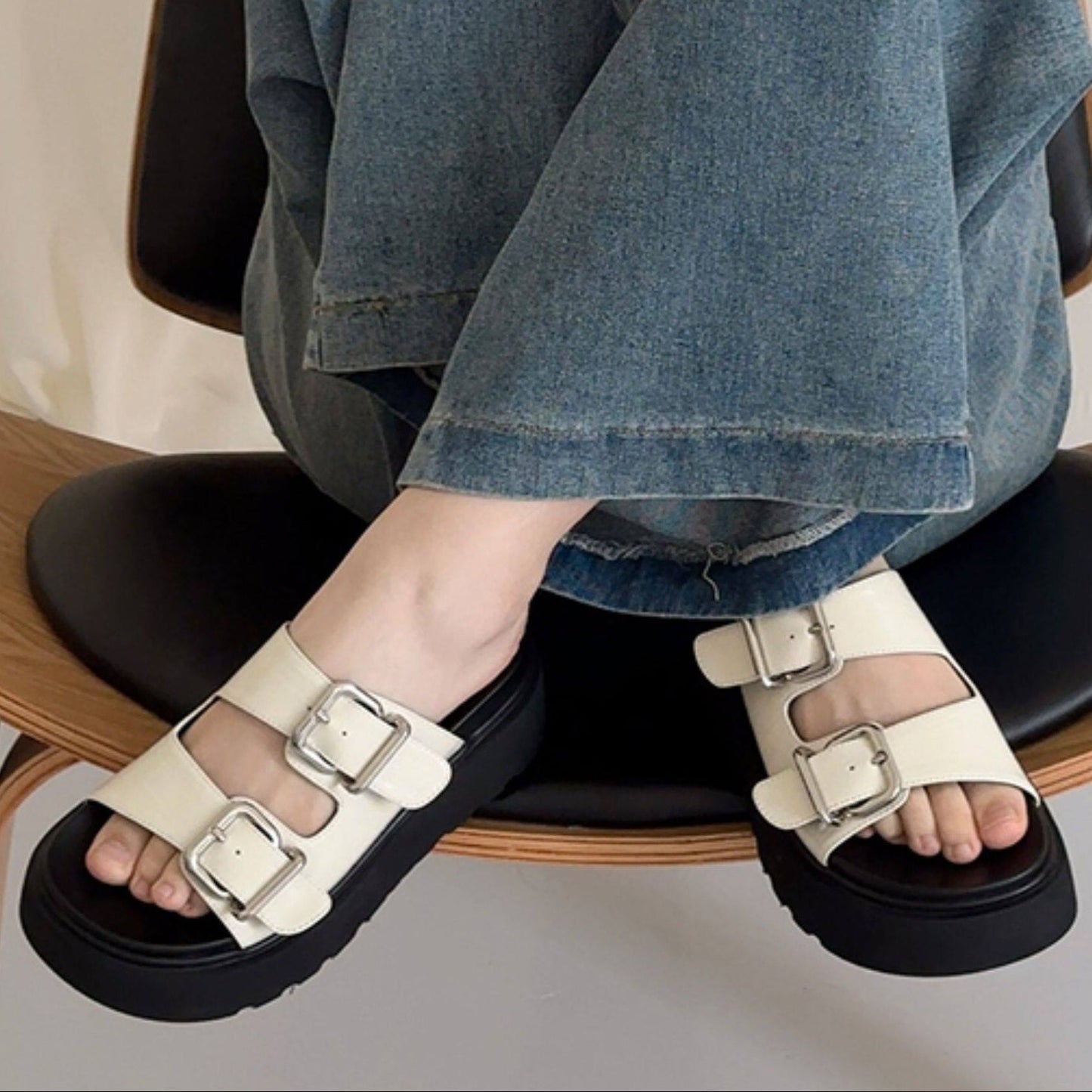 5.5cm Platform Non-Slip Sandals NA8690