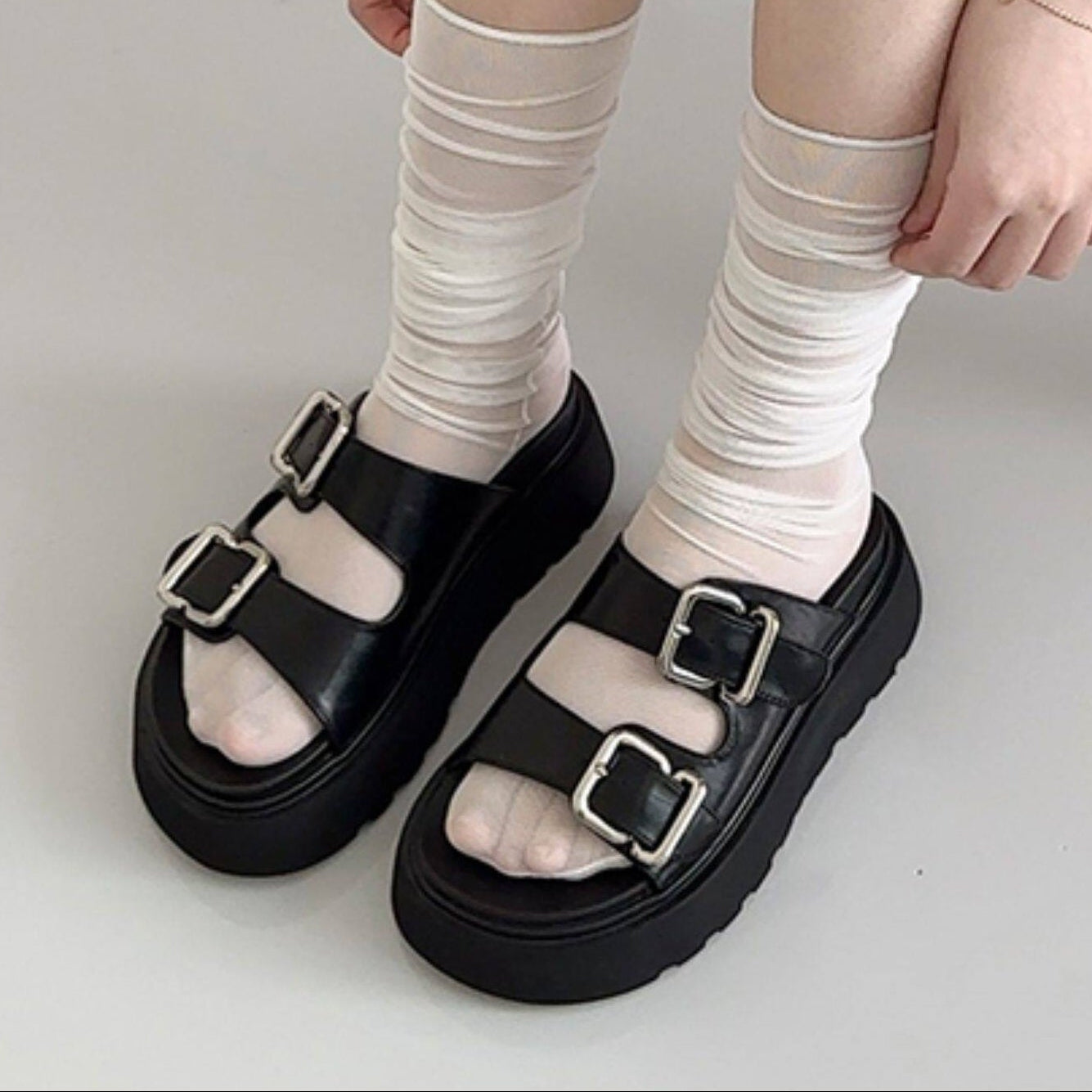 5.5cm Platform Non-Slip Sandals NA8690