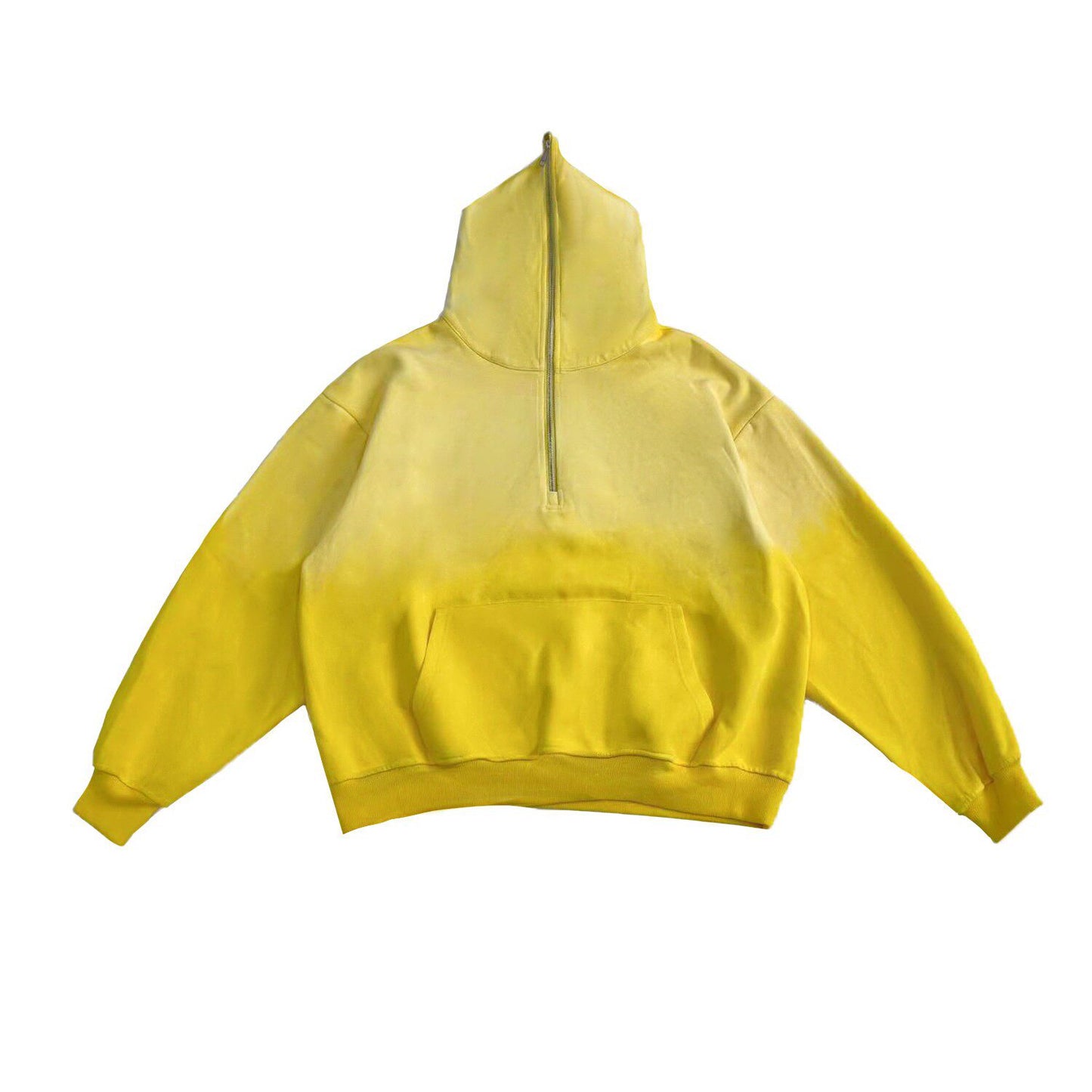 Gradient Half-Zip Design Hoodie NA9023