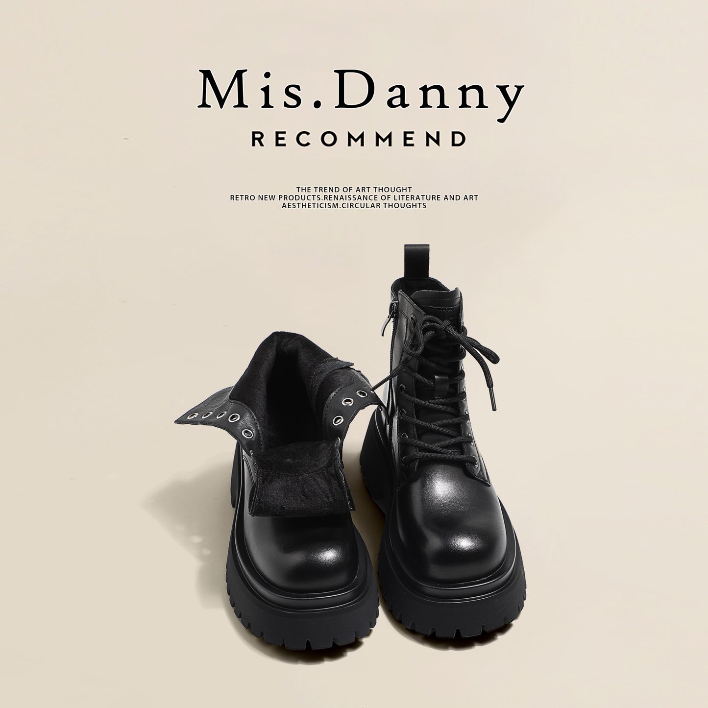 Warm Fleece Lining Ankle Boots NA8688