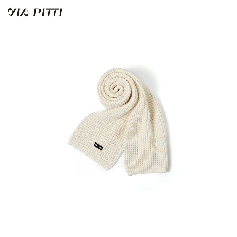 Warm Waffle Knit Scarf NA4689