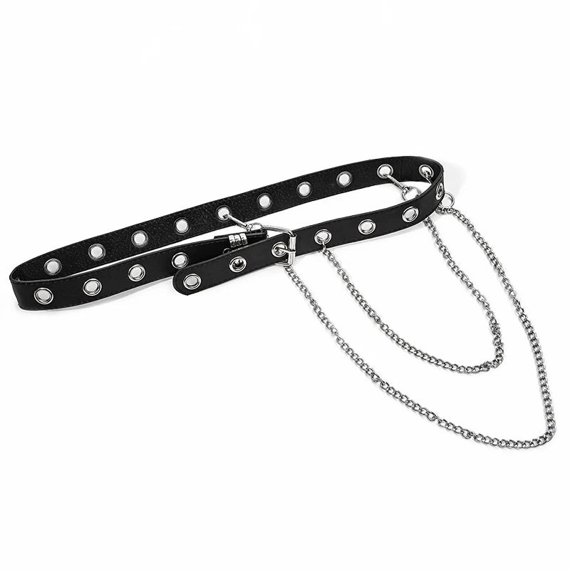 PU Leather Design Metal Buckle Belt NA8606
