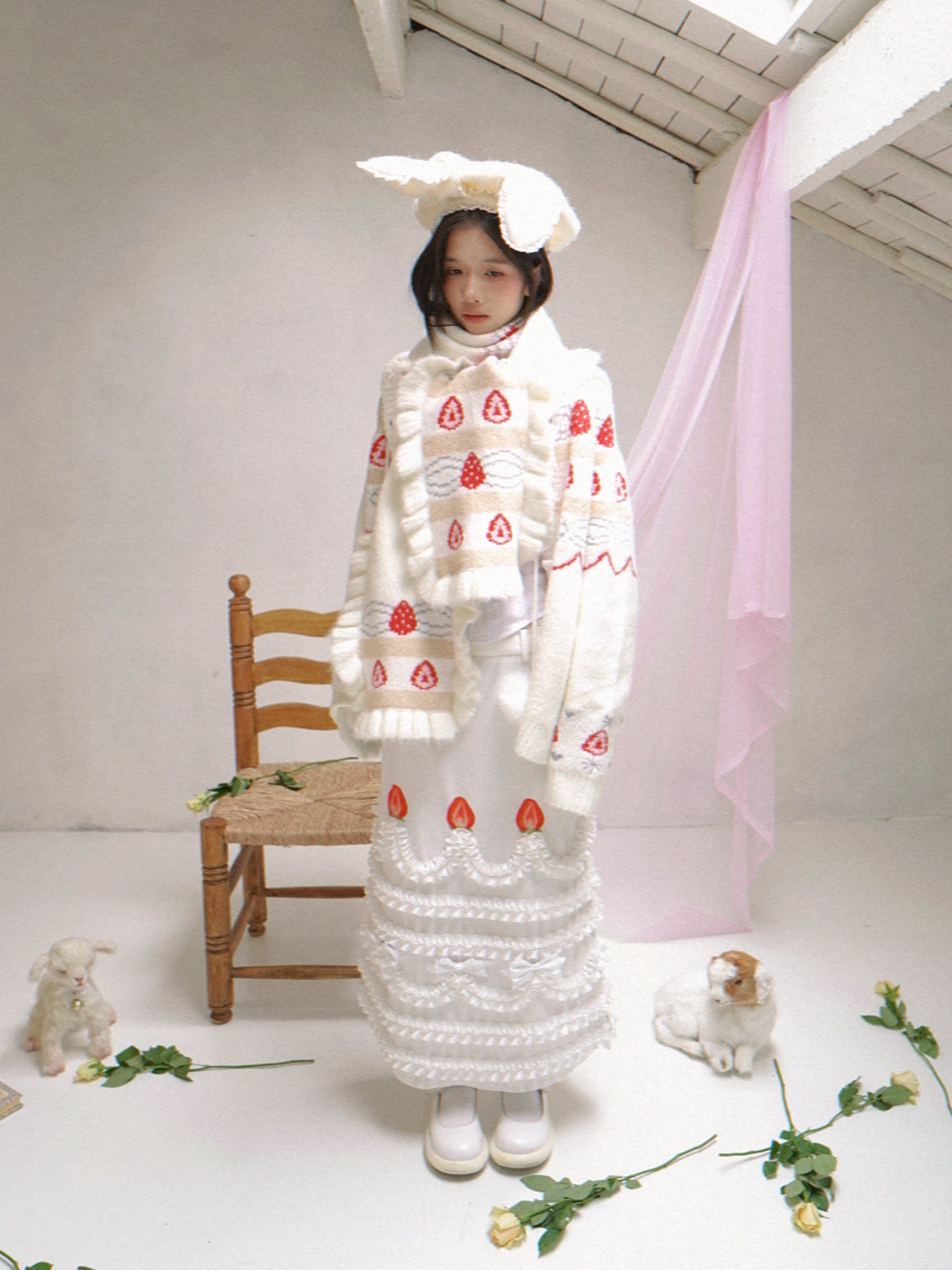 Layered Ruffle Cake Skirt NA8263