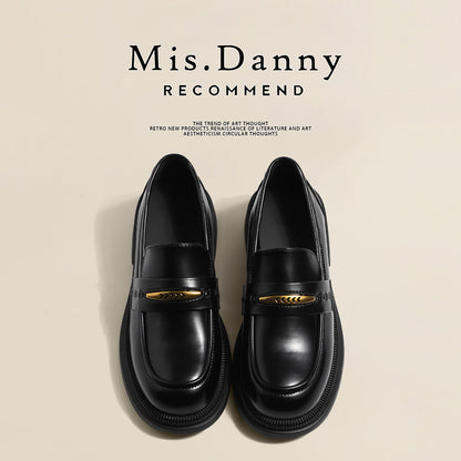 Ultra-Soft Lightweight Platform PU Leather Shoes NA8704