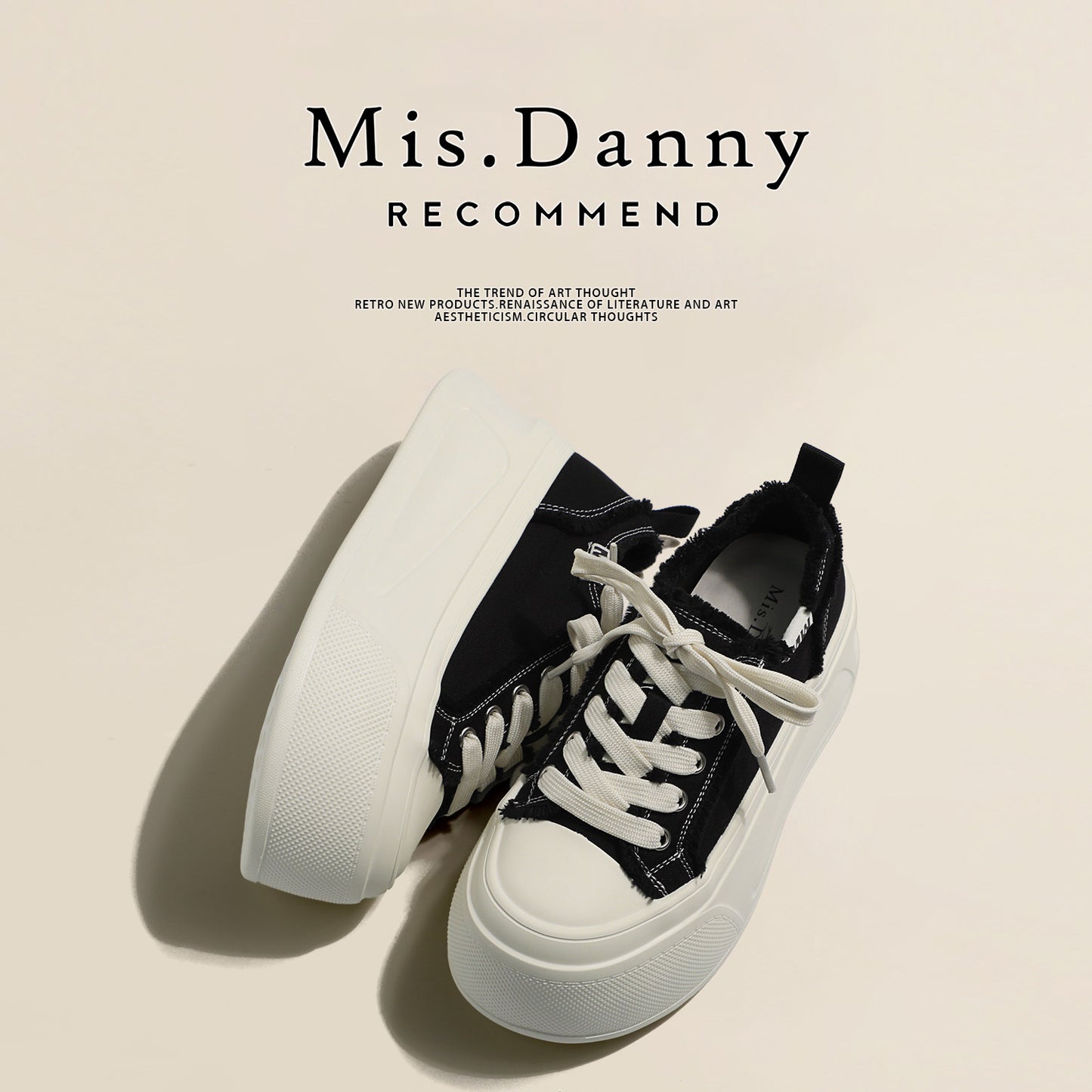 Canvas Platform Sneakers NA8668