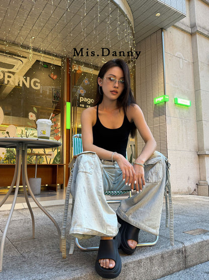 Chunky Sole Open-Toe Mules NA8651