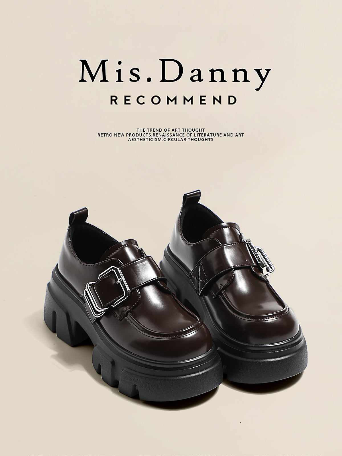 Strap Platform Loafers NA8672