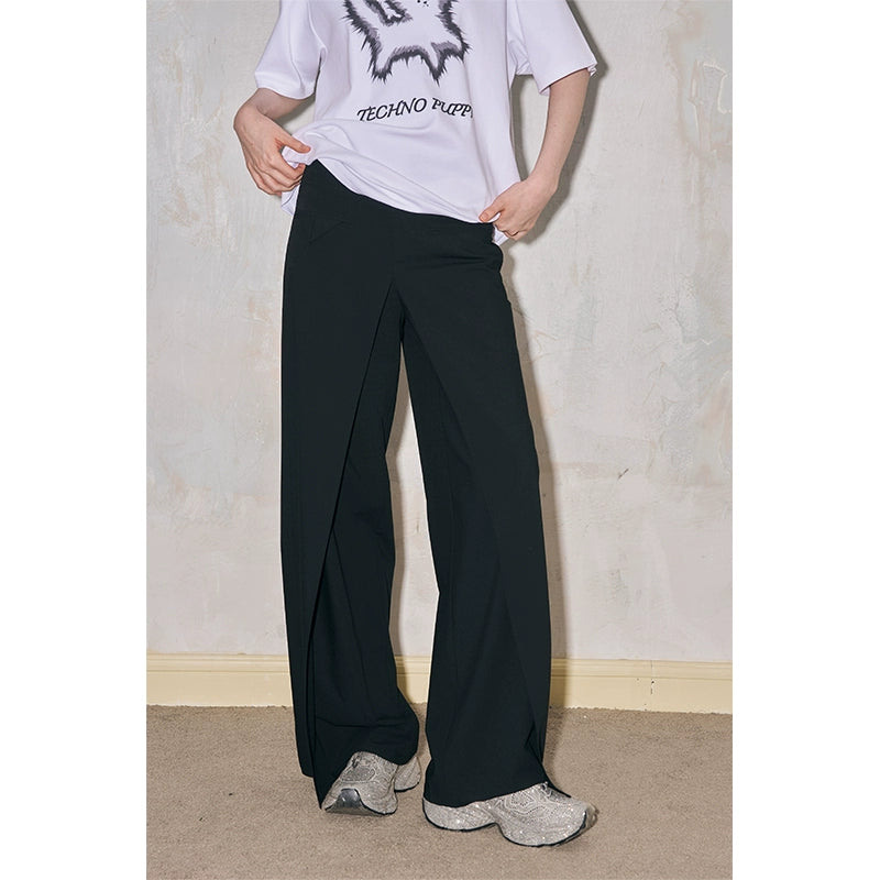 Wide Leg Floor Dropping Trousers NA5435