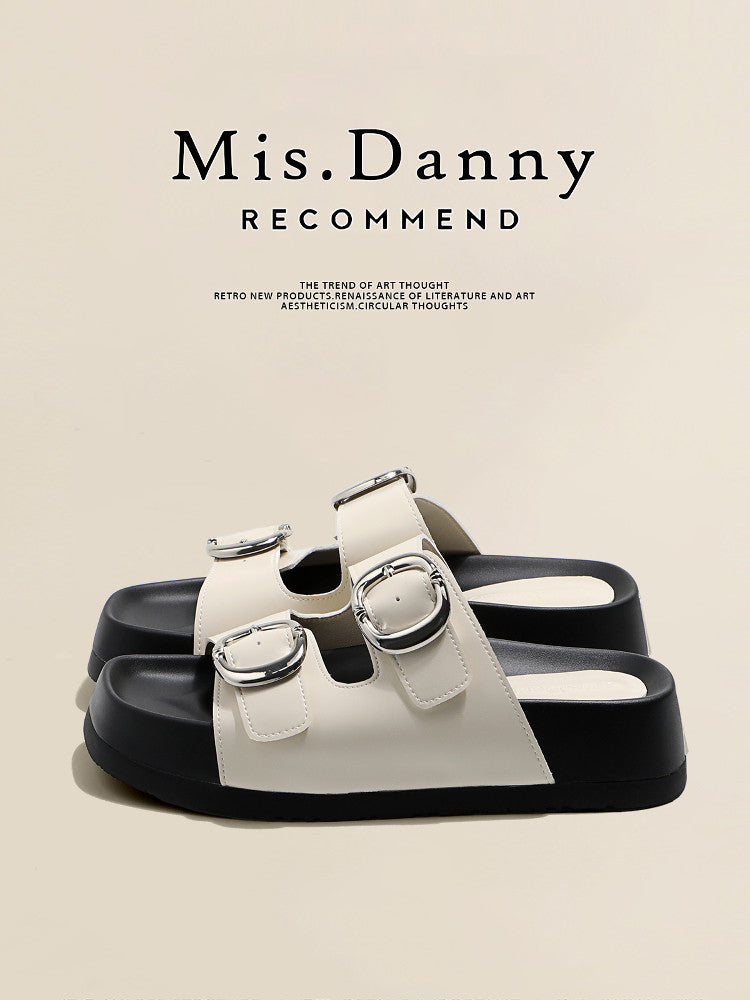 4.5cm Cork Platform Sandals NA8676