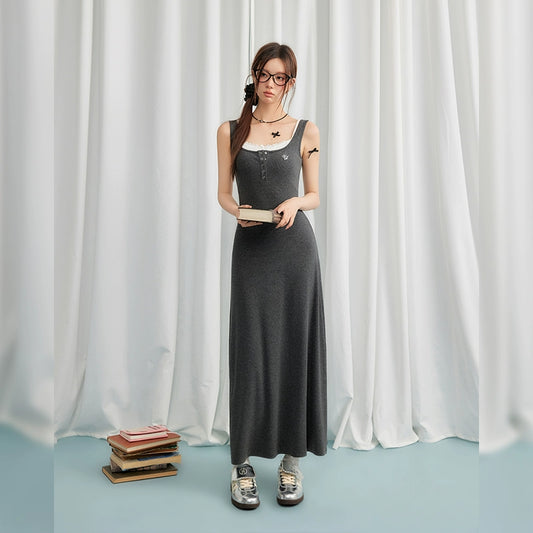 Tank Top Long Dress NA3263