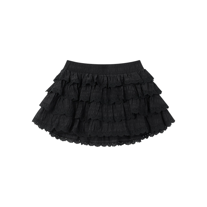 Ruffle Short Skirt NA3786