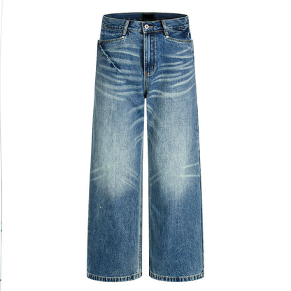 Washed Fade Flare Denim Jeans NA9206