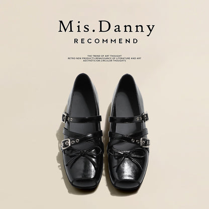 Ribbon Strap Mary Jane Heels NA8674