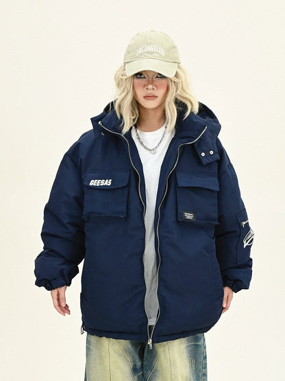 Heavyweight Hooded Utility Puffer Jacket NA6311