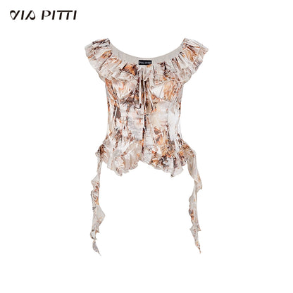 Floral Slimming Blouse NA5083