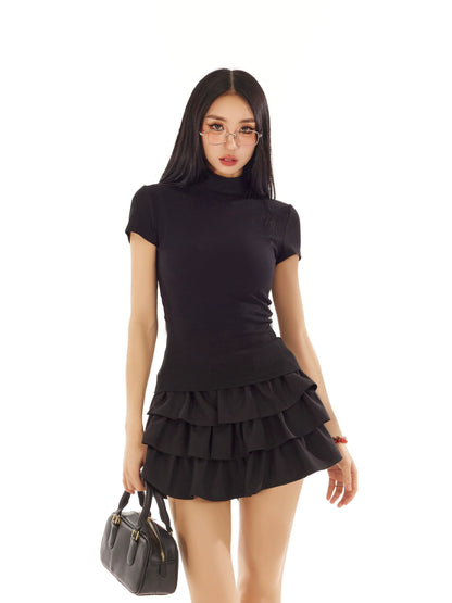 Short Ruffle Skirt NA3752