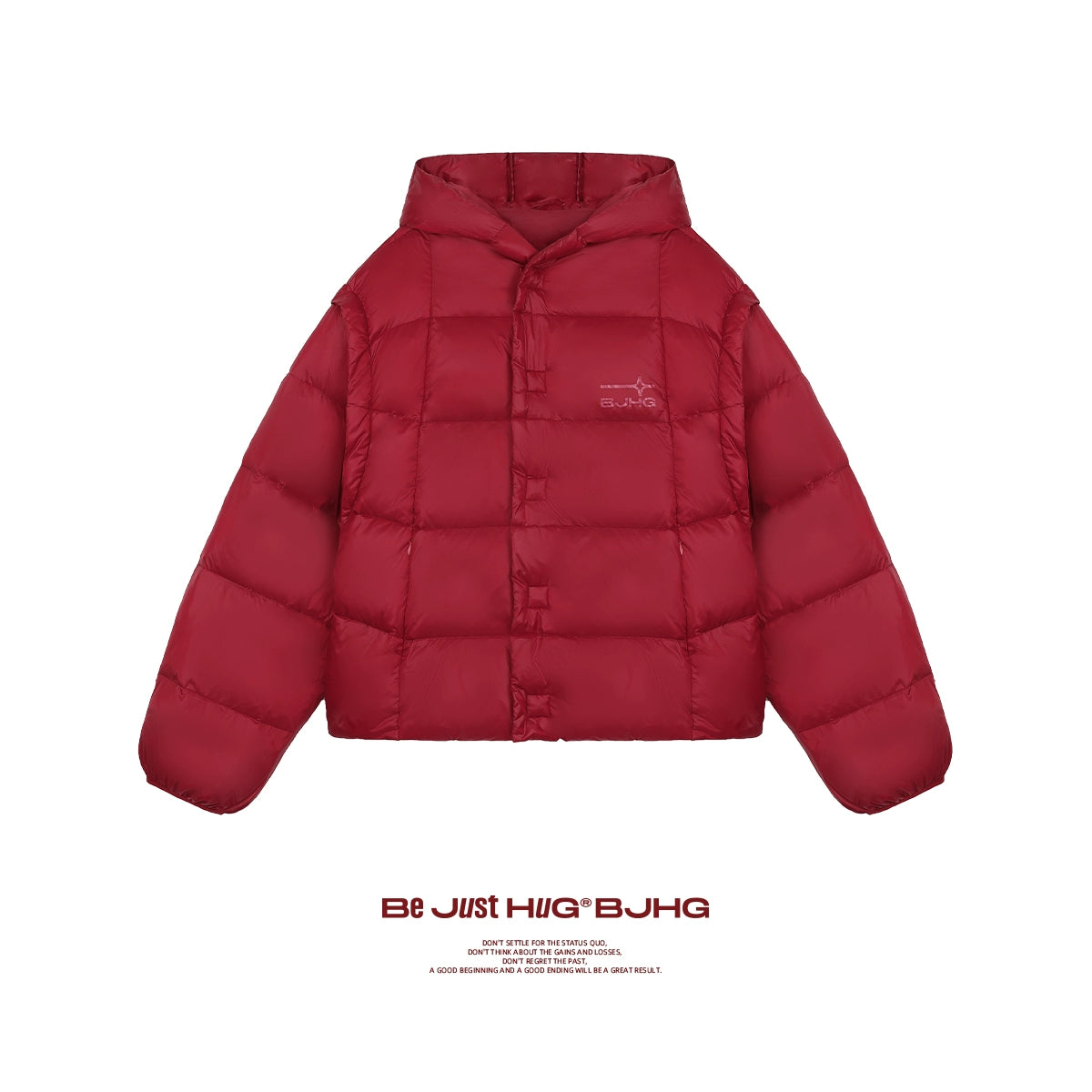 Oversize White Duck Down Jacket NA6107