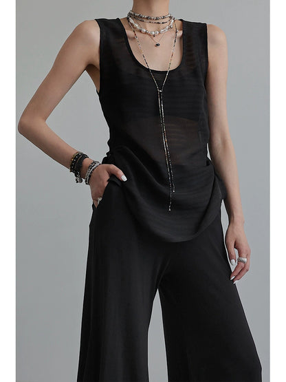 Sheer Tank Top NA4180