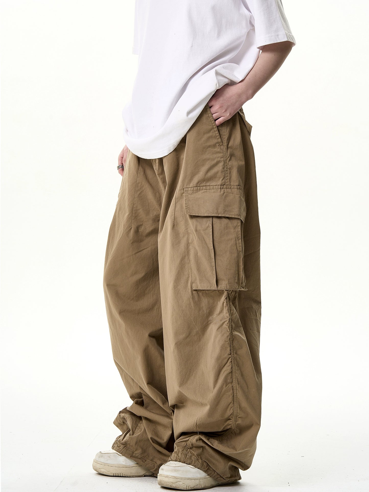 Wide Leg Paratrooper Pants NA2965