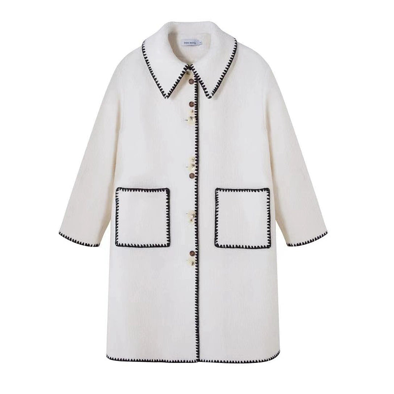 Large Pocket Button Coat NA5335