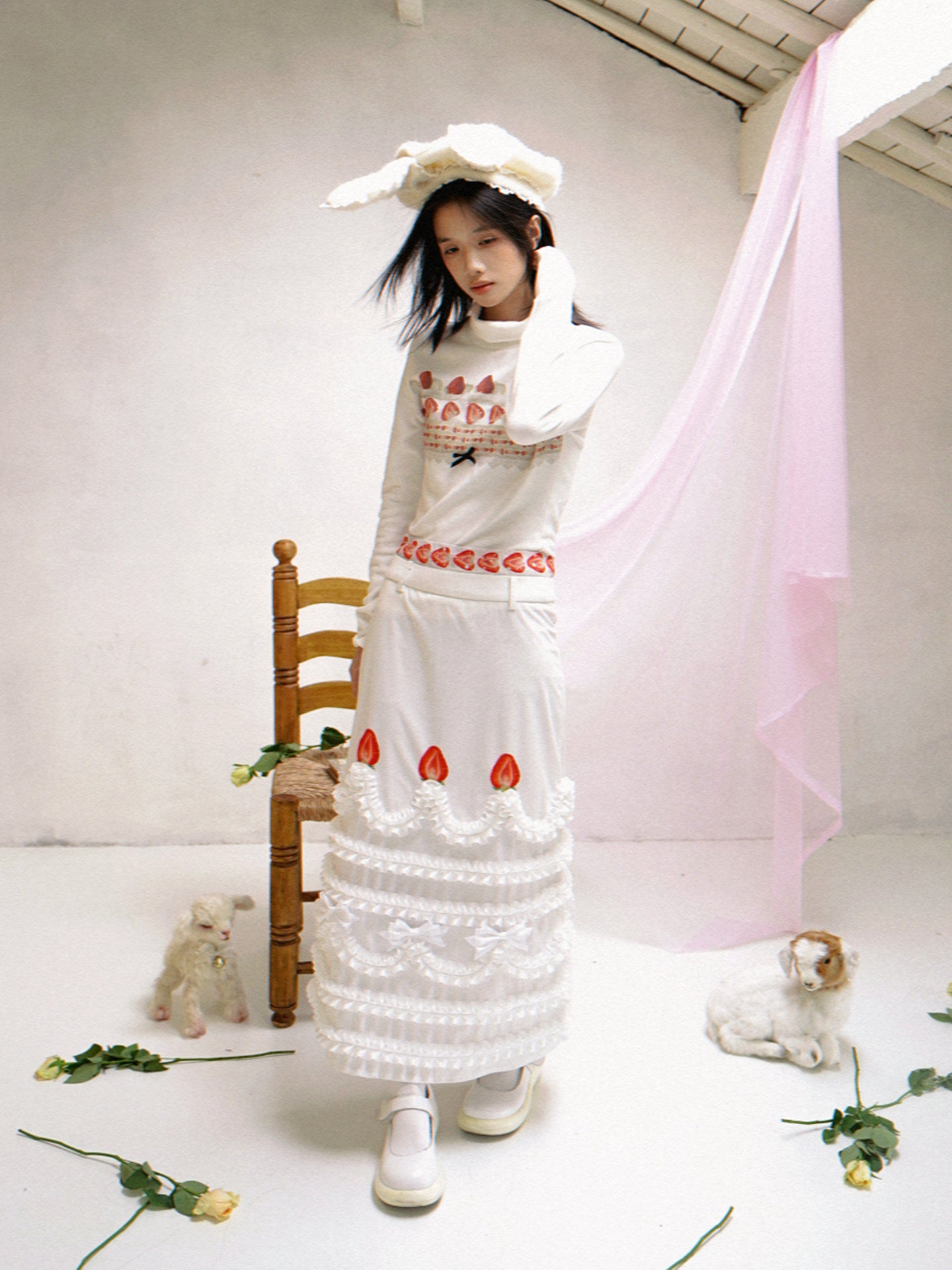 Layered Ruffle Cake Skirt NA8263